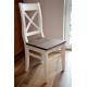 Krzesło z litego drewna Hacienda 03 w stylu retro