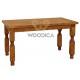 Rustykalny stół drewniany Hacienda do salonu lub jadalni