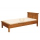 Łóżko z litego drewna Hacienda 02 w stylu retro