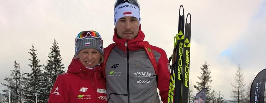 Sukces Krystyny i Grzegorza Guzików w Mistrzostwach Polski w biathlonie